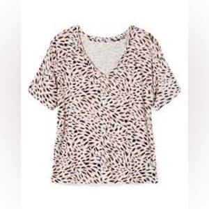Soma Women's Printed Cool Nights Modern Sleep Tee Size XL